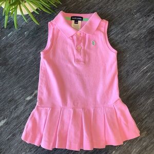 Pink Ralph Lauren Knit Dress Size 18M